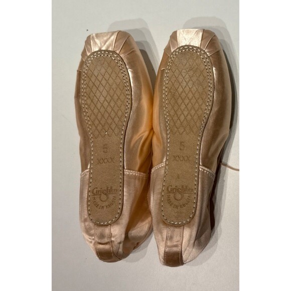 GRISHKO 2007 PRO Flex POINTE Ballet SHOES Women's 5 Width 4X Made in Russia - Picture 4 of 6